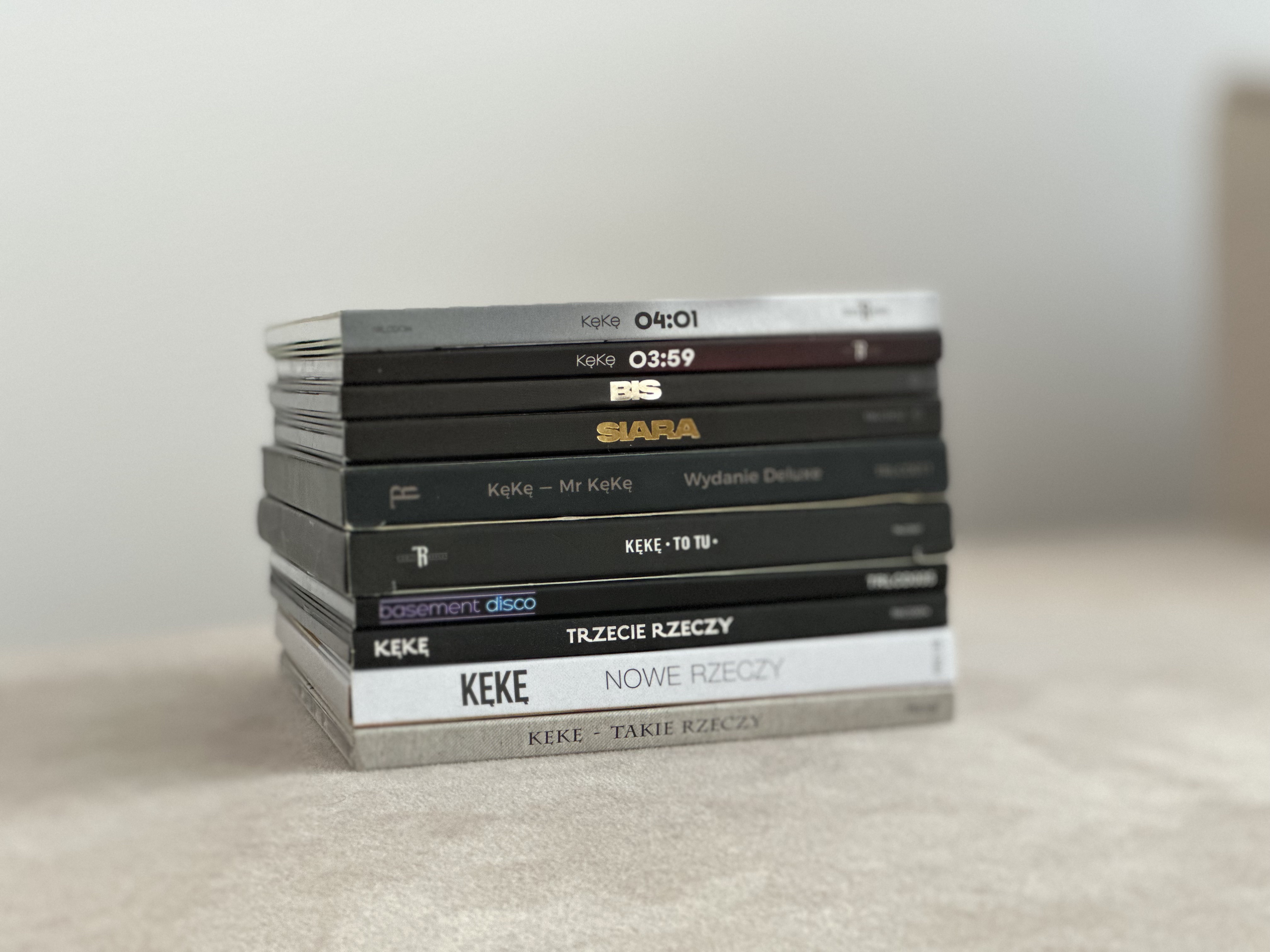 Pełna dyskografia KęKę na płytach CD